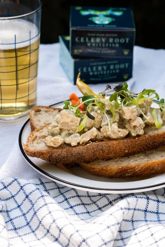 Mushroom Snow Crab & Celery Root Smoked Whitefish - Image 6